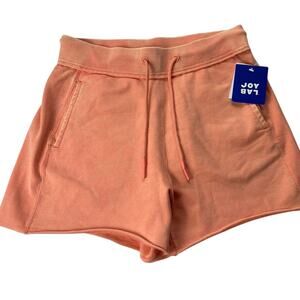 Joylab Mid-Rise French Terry Shorts - Peach - XS - NWT